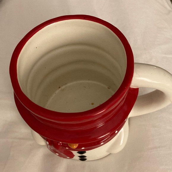 Extra large cute snowman ceramic Christmas mug - Picture 2 of 8